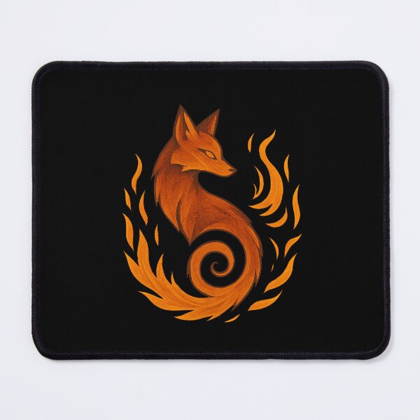 Item preview, Ember Fox – Trickster of the Flame designed and sold by DreamMachine69.