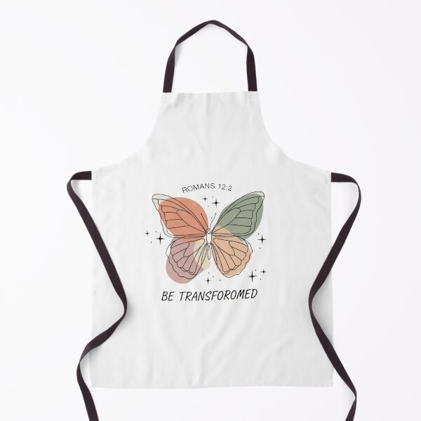 Item preview, Abstract Pastel Butterfly with Scripture "Be Transformed" Outline Butterfly Design. designed and sold by ZyVoAli.