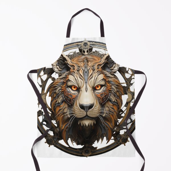 Item preview, Shelf Clockwork Tiger with Ornamental Precision designed and sold by Daagath.