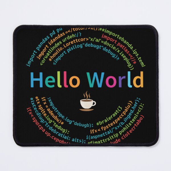 Item preview, Coder Collection - Hello World designed and sold by MrAI-Store.