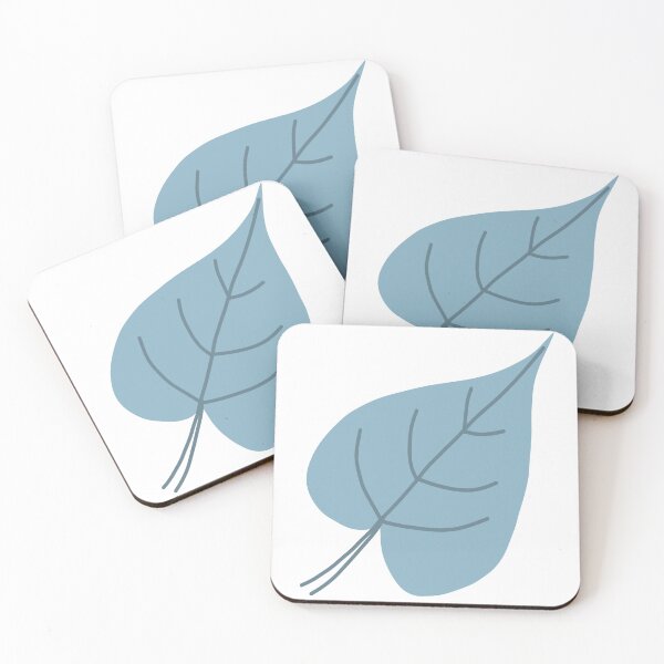 Item preview, Stylized Depiction of Bluish leaf sheet illustartion art designed and sold by MagicMaker1984.