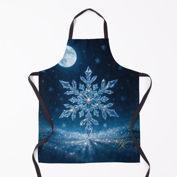 Item preview, Moonlit Crystal Snowflake 月明かりのジュエルカット雪 designed and sold by CamillaCreation.