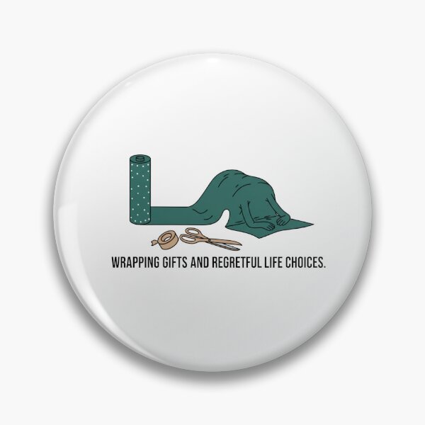 Item preview, Wrapping Gifts And Regretful Life Choices Shirt | Funny Christmas Parent Humor designed and sold by kinany00.