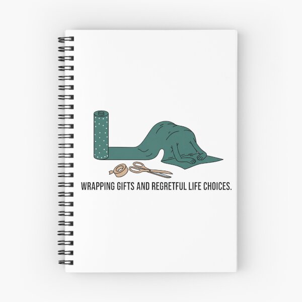 Item preview, Wrapping Gifts And Regretful Life Choices Shirt | Funny Christmas Parent Humor designed and sold by kinany00.