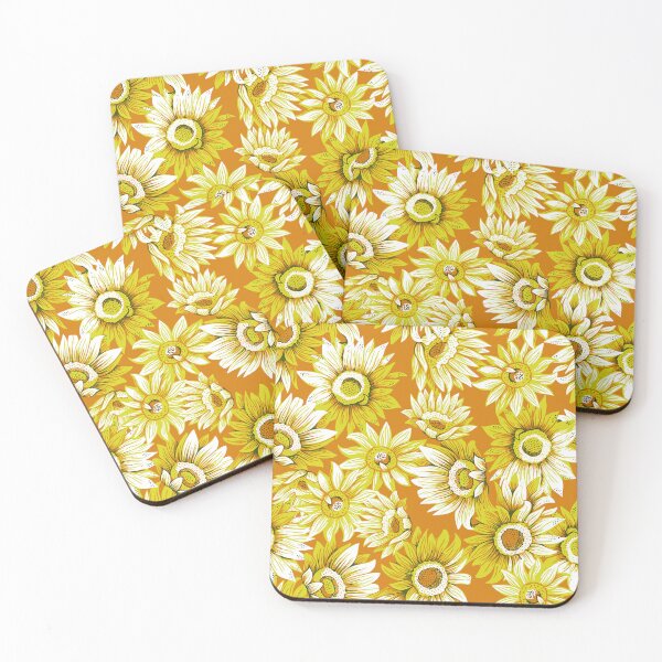 Item preview, Summer Sunflowers Vector Pattern designed and sold by Farissa Designs.