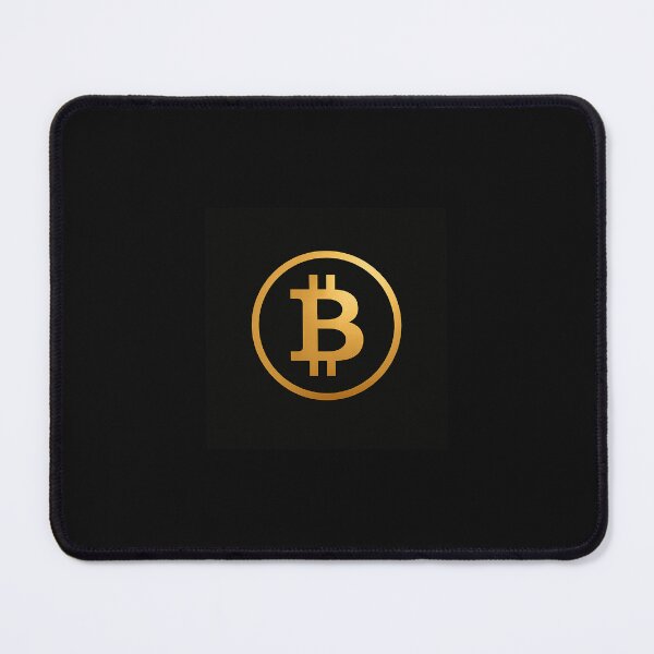 Item preview, Minimalist Gold Bitcoin Crypto Design designed and sold by LiedevinArt.
