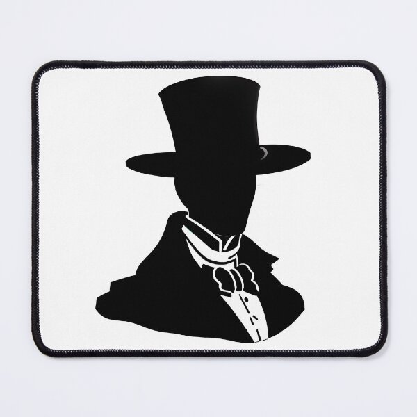 Item preview, Elegant Anonymity: Formal Silhouette in Top Hat designed and sold by LanaGustavsson.