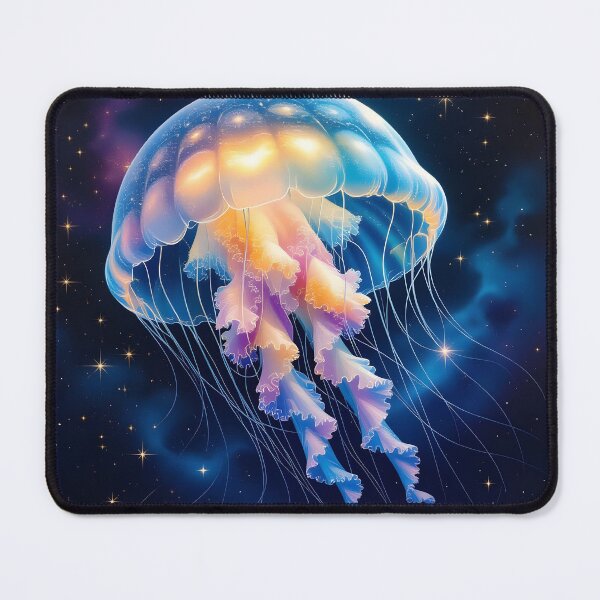Item preview, Luminous Fantasy Jellyfish Floating in Space designed and sold by homydesign.