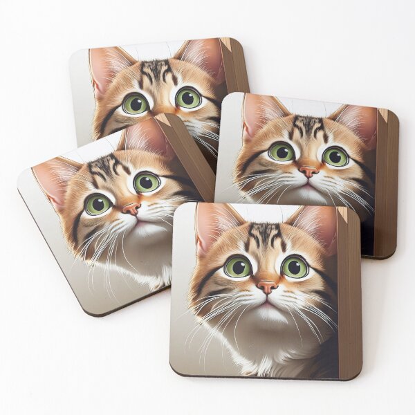 Item preview, Cat looks through the window designed and sold by BenCoStyle.