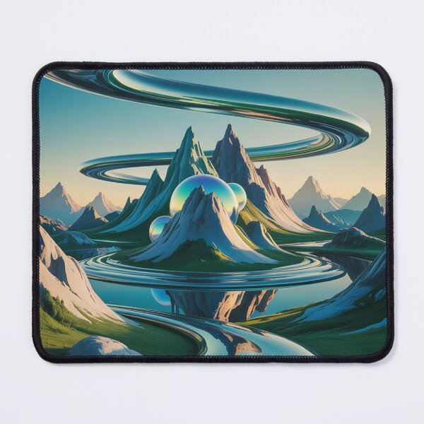 Item preview, А dreamlike mountain landscape. designed and sold by Lilashakti ⭐️ ⭐️ ⭐️ ⭐️ ⭐️.