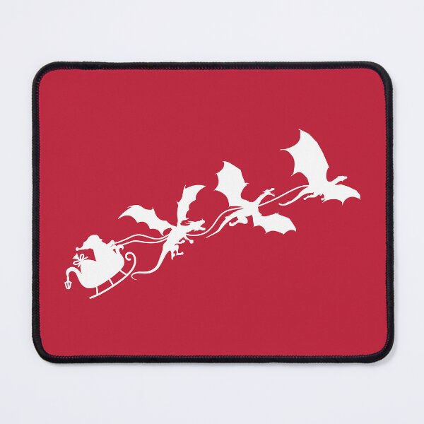 Item preview, Santa Sleigh Pulled by Dragons designed and sold by kjanedesigns.