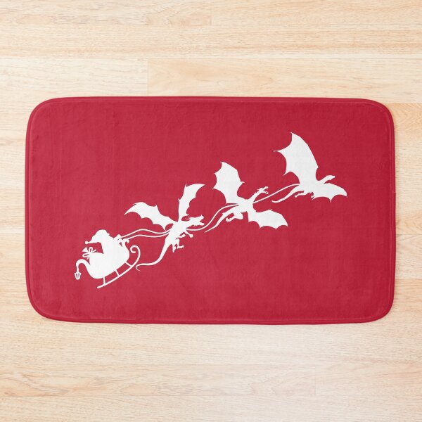 Item preview, Santa Sleigh Pulled by Dragons designed and sold by kjanedesigns.