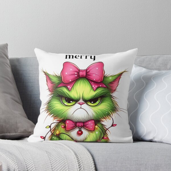 Item preview, I Don't Want to Be Merry - Christmas Cat designed and sold by chicdeboutique.