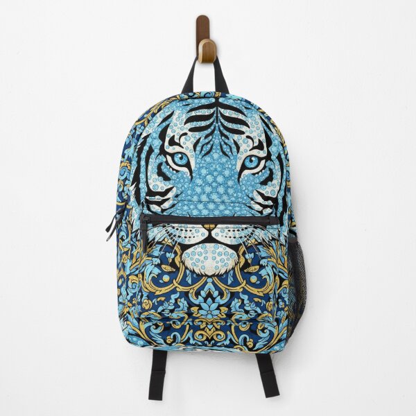 Item preview, Sky Blue Tiger & Gold Baroque designed and sold by DesignsByPrnces.