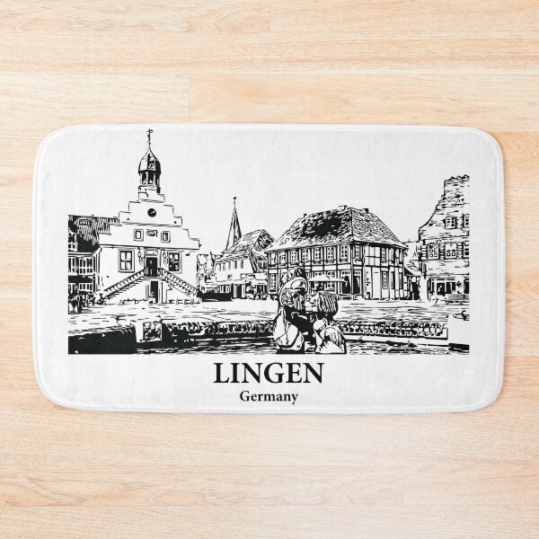 Item preview, Lingen - Germany designed and sold by Lakeric Cityscapes.