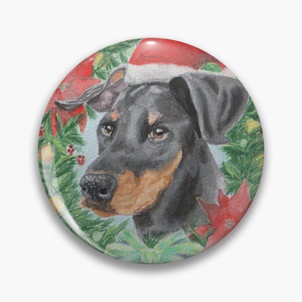 Artikelvorschau, Fifi Weihnachten 2025 Eva Dobie Kunstdesign entworfen und verkauft von Eva Dobie Arts.