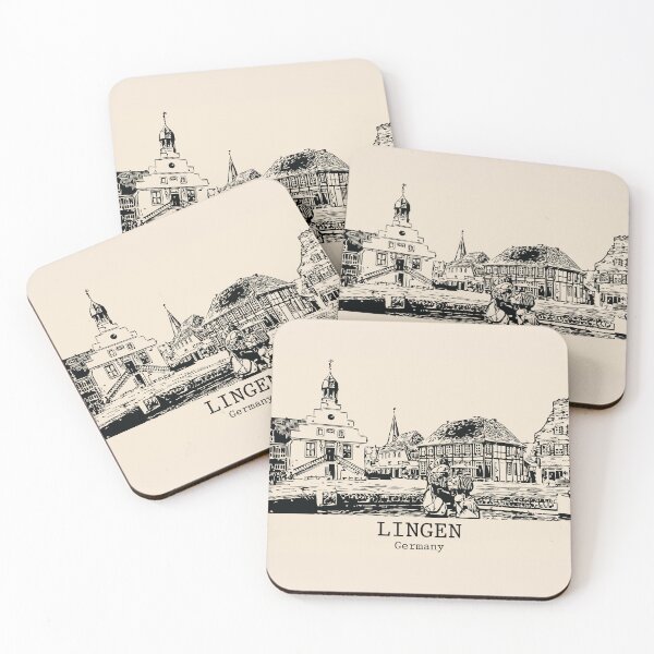 Item preview, Lingen - Germany designed and sold by Lakeric Cityscapes.