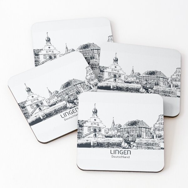 Item preview, Lingen - Deutschland designed and sold by Lakeric Cityscapes.