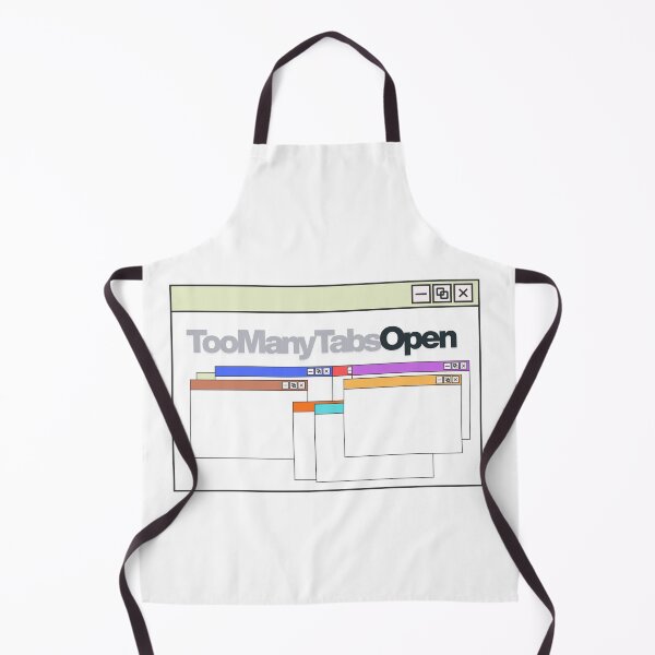 Item preview, Too Many Tabs Open – Tech Humor & Work From Home Meme designed and sold by ade-datt.