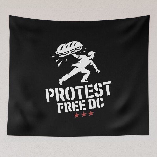 Item preview, DC The Sandwich Guy - Perfect gift for meme lovers, protest art fans, and anyone who supports Washington DC freedom. designed and sold by ZyziowskyArt.