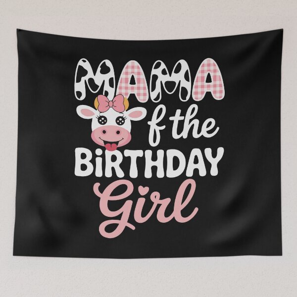 Item preview, Mama Of The Birthday Girl Farm Mommy Cow 1St Birthday Girl designed and sold by clothesy7.