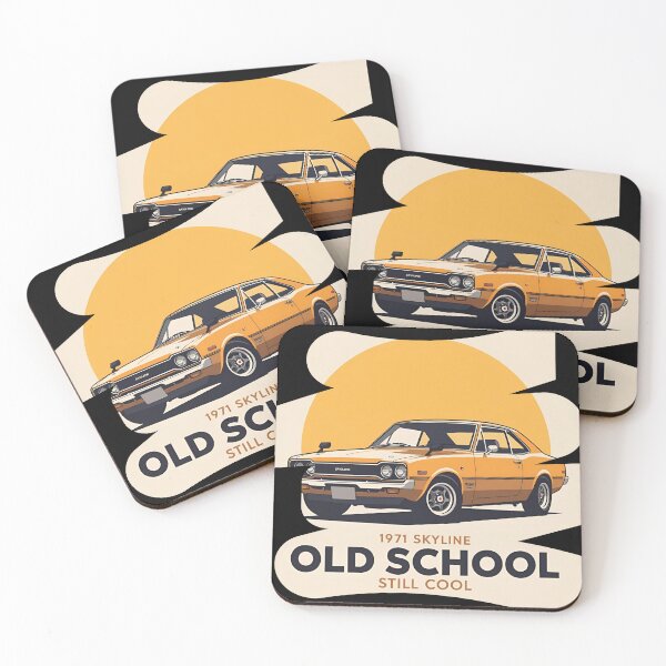 Item preview, Skyline coupe, 1971 Skyline Old School. Still Cool 7 designed and sold by Neon G.