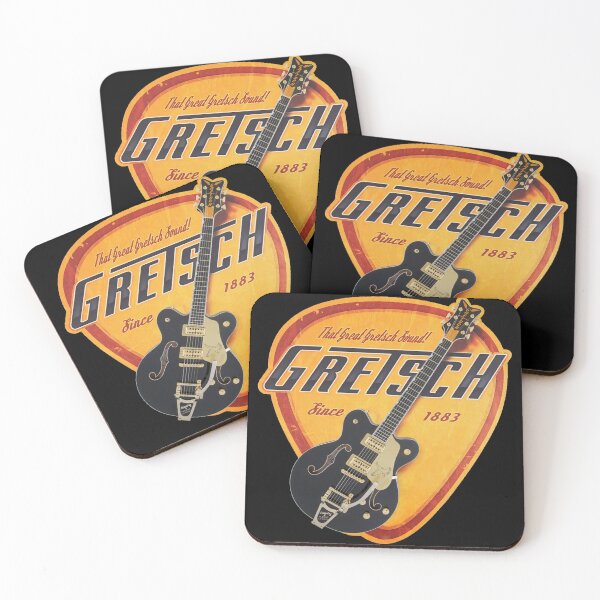 Item preview, Vintage Gretsch Legendary electric Guitar pick - plectrum Black Falcon double cutaway 6636 designed and sold by Kludoman.