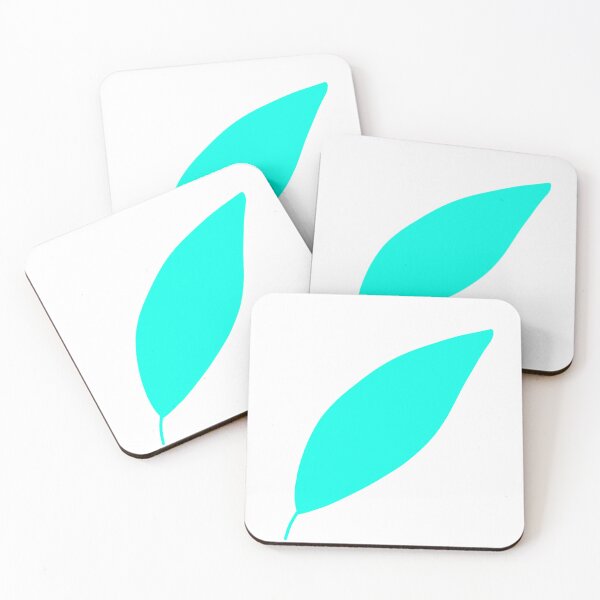 Item preview, Stylized Depiction of Bluish leaf shape illustration art designed and sold by MagicMaker1984.