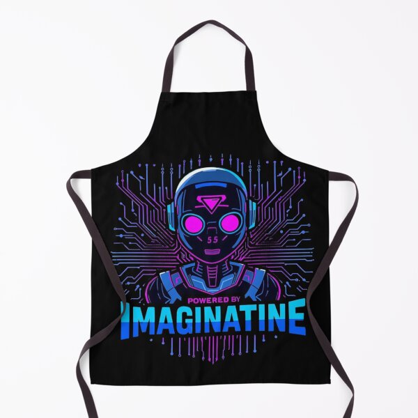 Item preview, Futuristic AI Robot – Powered by Imagination designed and sold by PixelCraftStudio.