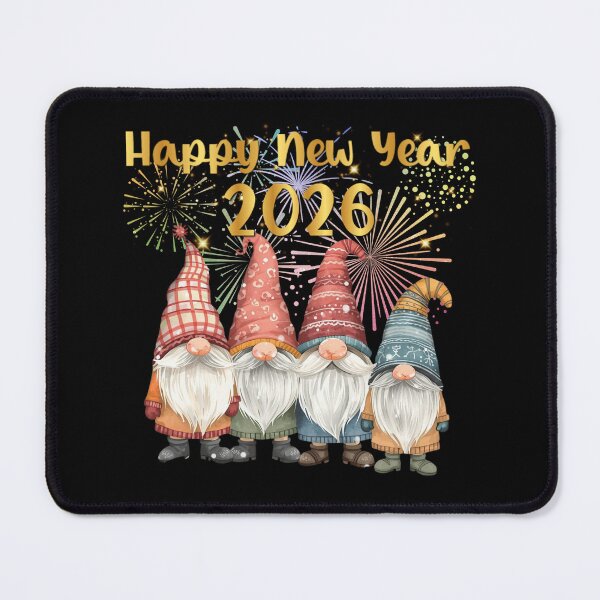 Item preview, Happy New Year 2026 Gnomes designed and sold by TrueFeminine.