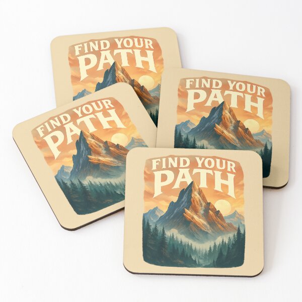 Item preview, Find Your Path – Mountain Landscape designed and sold by TendenciaImpressa.