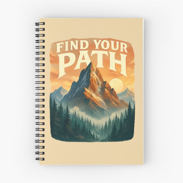 Item preview, Find Your Path – Mountain Landscape designed and sold by TendenciaImpressa.