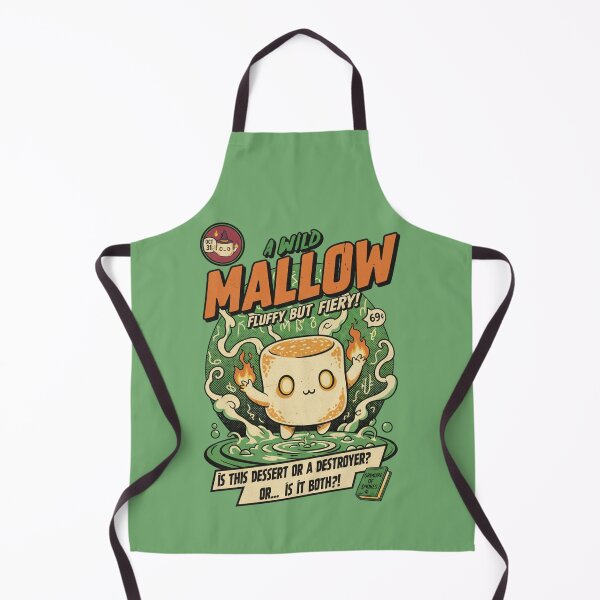 Item preview, A Wild Mallow - Fluffy But Fiery Marshmallow Comic Cover designed and sold by AwesomeBeyondLimits.