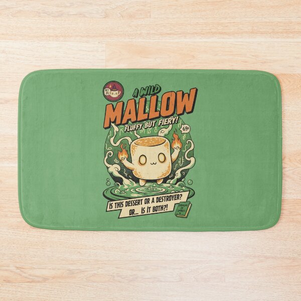 Item preview, A Wild Mallow - Fluffy But Fiery Marshmallow Comic Cover designed and sold by AwesomeBeyondLimits.