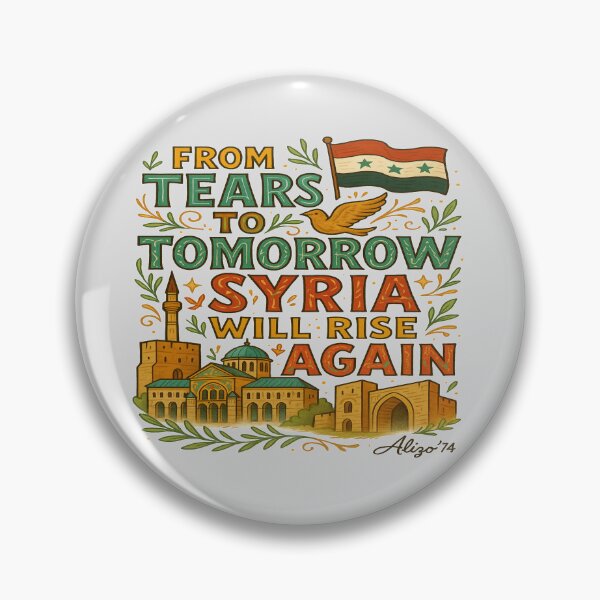 Item preview, Syria Will Rise Again – Hope & Heritage Art designed and sold by alizo74.