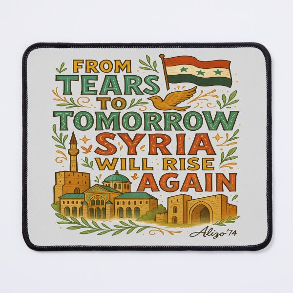 Item preview, Syria Will Rise Again – Hope & Heritage Art designed and sold by alizo74.