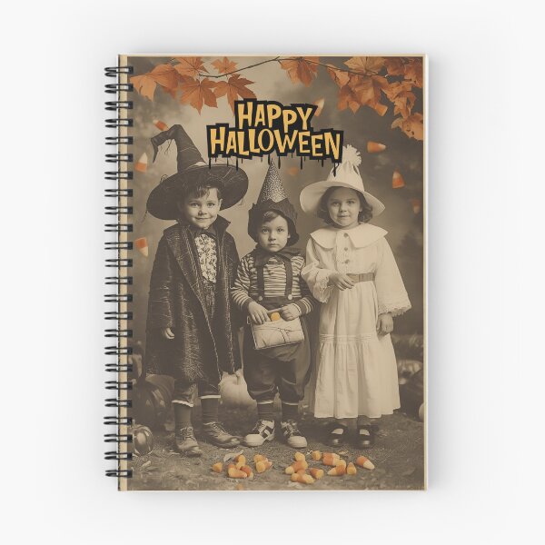 Item preview, Vintage Halloween Kids in Costume designed and sold by Edenglow Prints & Peculiars.