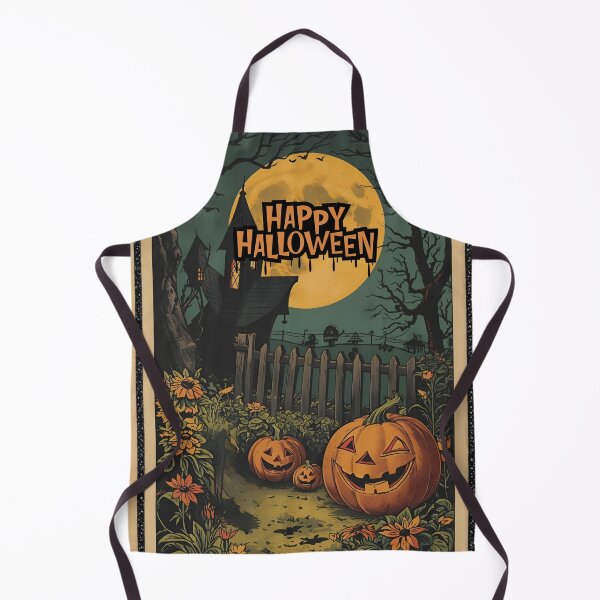 Artikelvorschau, Spukhafte Kürbisbeet-Halloween-Szene entworfen und verkauft von Edenglow Prints & Peculiars.