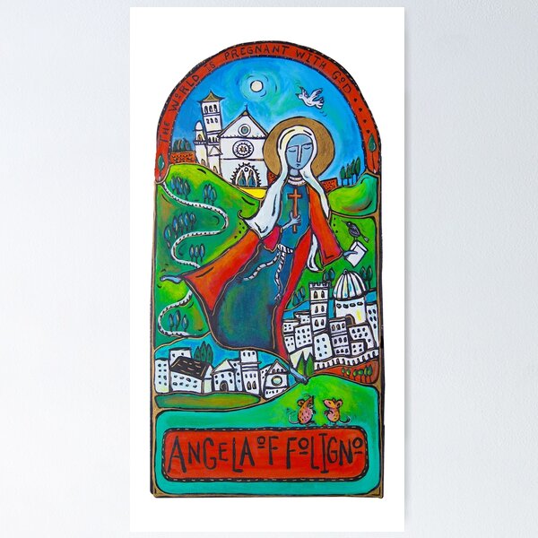 Item preview, Angela of Foligno designed and sold by Abbey of the Arts.