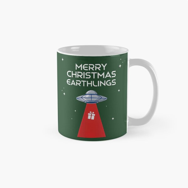 Item preview, Merry Christmas, Earthlings, The Festive UFO! designed and sold by DoceVaga.
