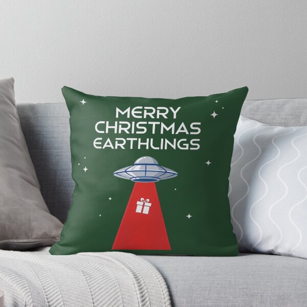 Item preview, Merry Christmas, Earthlings, The Festive UFO! designed and sold by DoceVaga.