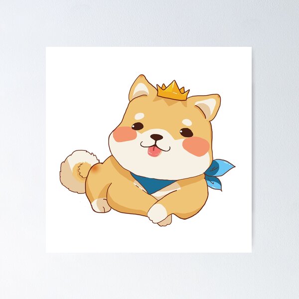 Item preview, KING Shiba Inu  designed and sold by centuryviral.