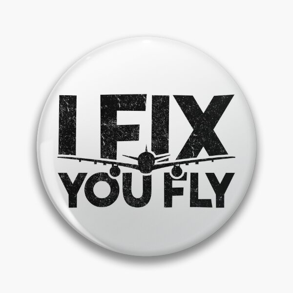 Item preview, I Fix You Fly – Aviation Mechanic Design designed and sold by JA World - Art & Design.