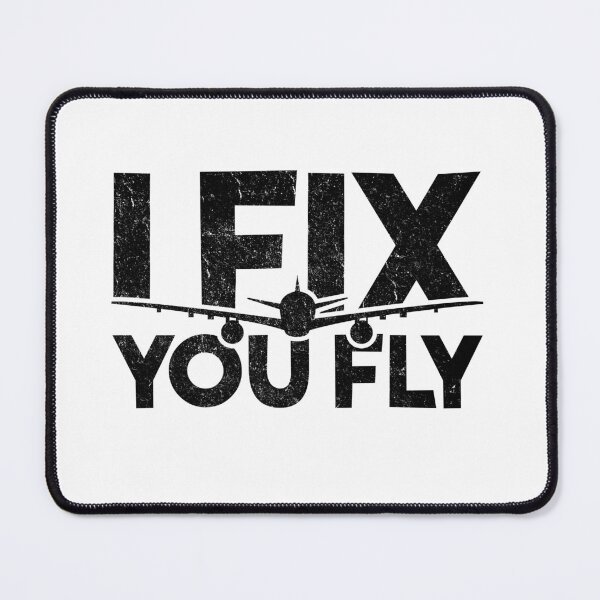 Item preview, I Fix You Fly – Aviation Mechanic Design designed and sold by JA World - Art & Design.
