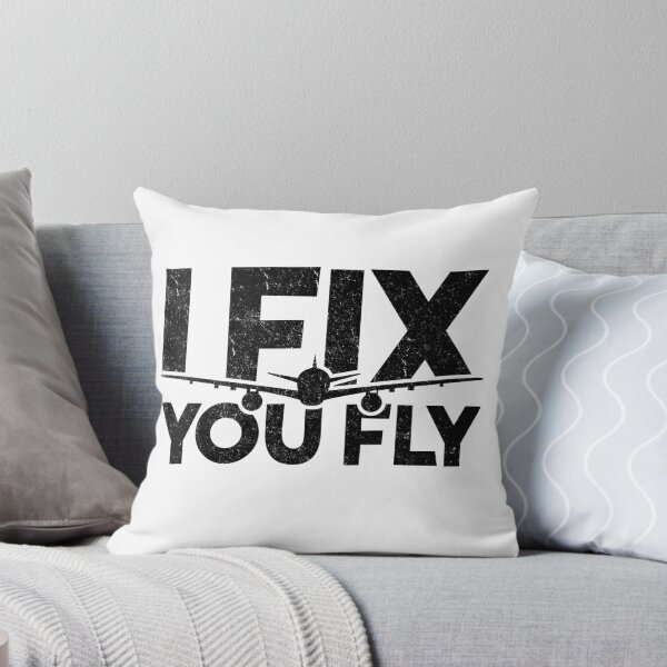 Item preview, I Fix You Fly – Aviation Mechanic Design designed and sold by JA World - Art & Design.