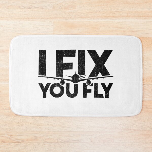 Item preview, I Fix You Fly – Aviation Mechanic Design designed and sold by JA World - Art & Design.