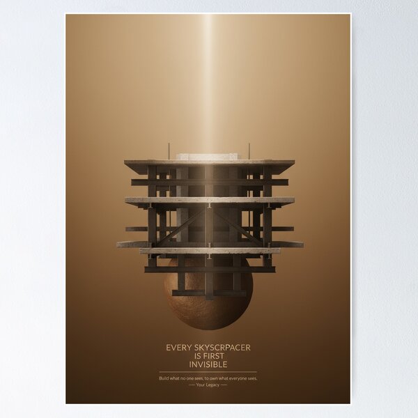 Item preview, The Architect — LunaPrint / The Builder’s Code Series designed and sold by LunaPoster.