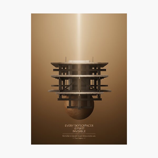 Item preview, The Architect — LunaPrint / The Builder’s Code Series designed and sold by LunaPoster.