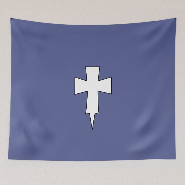 Item preview, Cross of Íñigo Arista on the flag of Aragon - Spain designed and sold by cvelasco88.