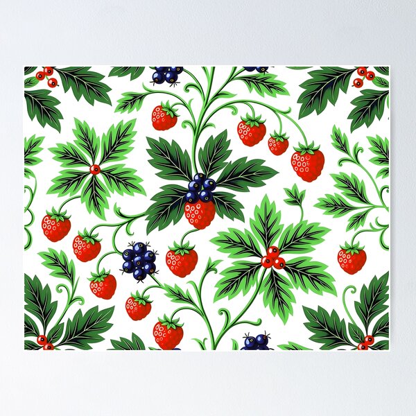 Item preview, Berries Background designed and sold by Sharon Schwalbe.